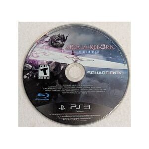 Final Fantasy XIV A Realm Reborn PS3 PlayStation 3 Game Disc Only Square Enix